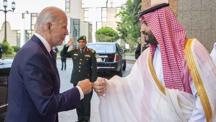 ABD Başkanı Biden Suudi Arabistan’da