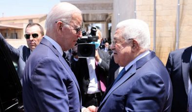 ABD Başkanı Joe Biden, Devlet Başkanı Mahmud Abbas ile görüştü