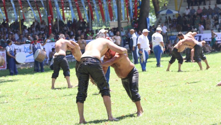 Akbalık Yağlı Güreşleri’nde 600 pehlivan er meydanında