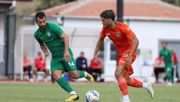 Alanyaspor ilk hazırlık maçını kazandı