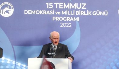 Bahçeli: Milli birlik ve dayanışma ruhu FETÖ’nün hesaplarını boşa çıkarmıştır