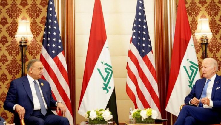 Biden, Cidde’de Irak Başbakanı el-Kazımi ile görüştü