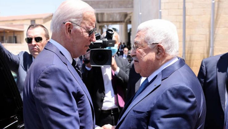 Biden, Filistin Devlet Başkanı Abbas’la görüştü