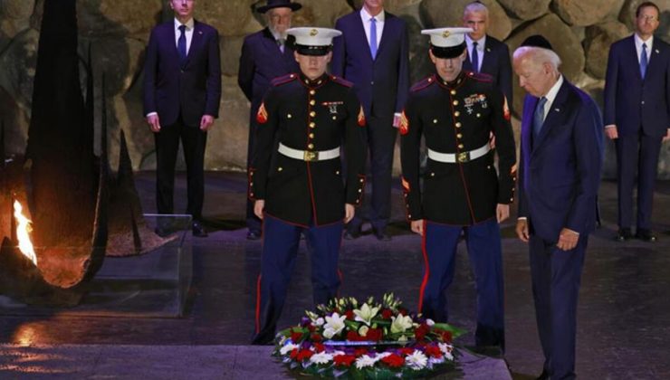 Biden, Yad Vashem Soykırım Anıtı’nı ziyaret etti