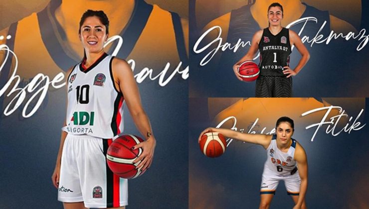 Çukurova Basketbol’dan 3 transfer