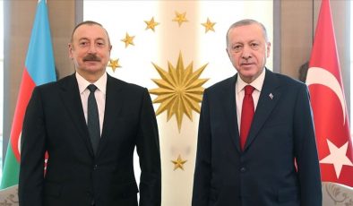 Cumhurbaşkanı Erdoğan, Azerbaycan Cumhurbaşkanı Aliyev ile görüştü