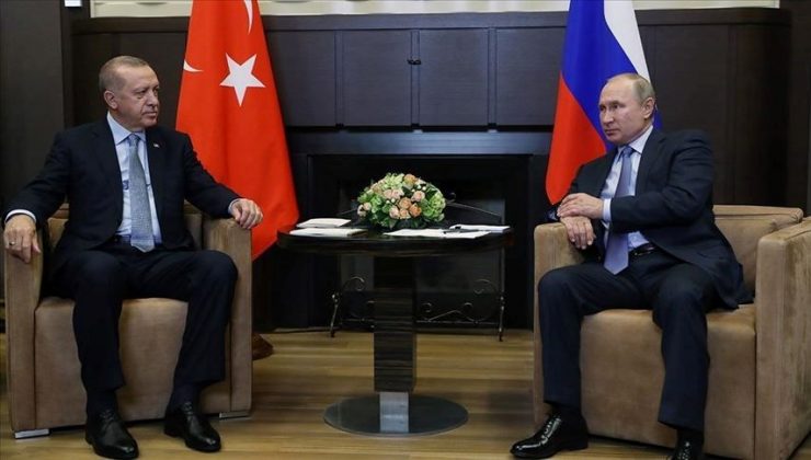 Cumhurbaşkanı Erdoğan ile Putin bir araya geldi