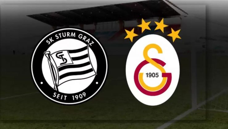 Galatasaray – Sturm Graz maçı ne zaman, saat kaçta ve hangi kanalda?