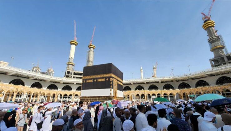 Hacılar için Kabe’ye veda vakti yaklaşıyor