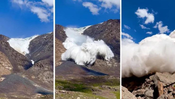 Her anını böyle kaydettiler… Turistler Kırgızistan’da ölümden böyle döndü