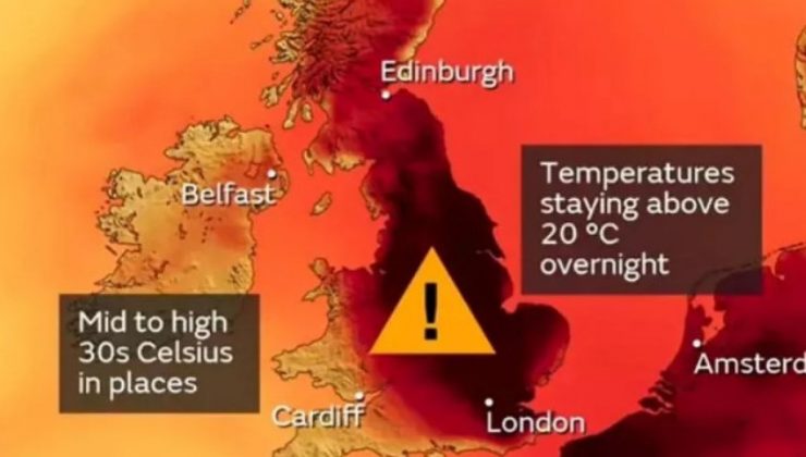 İngiltere’den artan sıcaklıklara karşı kırmızı alarm