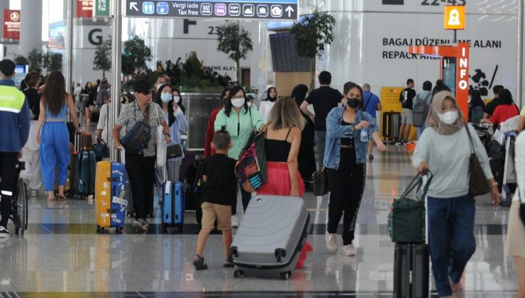 İstanbul Havalimanı’nda bayram yoğunluğu