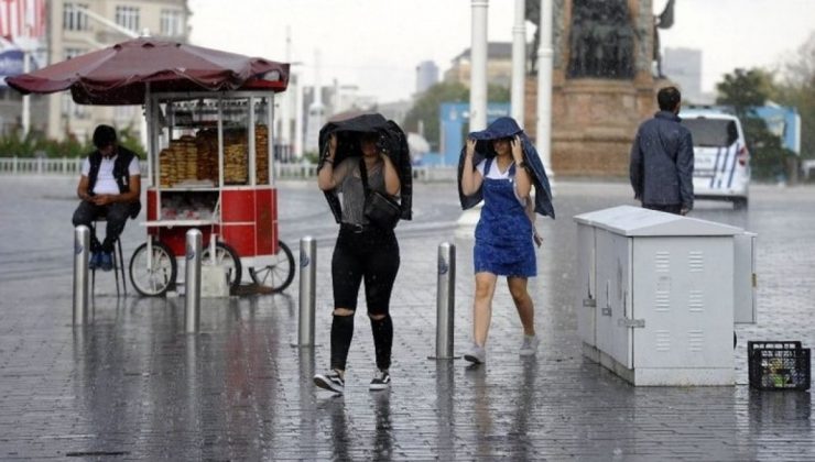 İstanbul’a sağanak yağış uyarısı