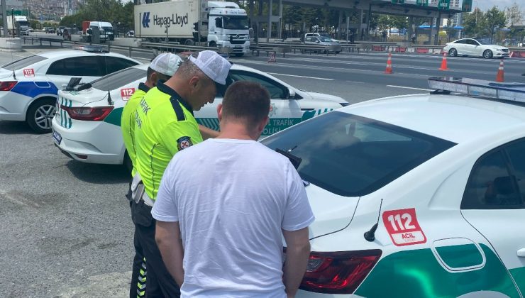 İstanbul’da trafik denetimi: Cezayı yedik, takmıyorum kemeri