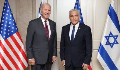 Joe Biden, Yair Lapid ile görüştü