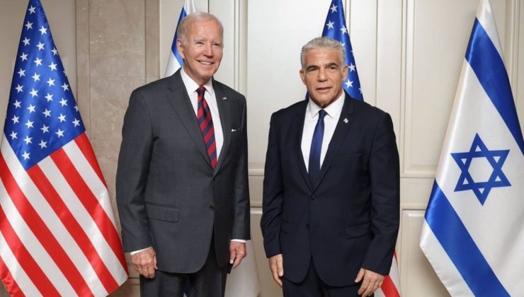 Joe Biden, Yair Lapid ile görüştü