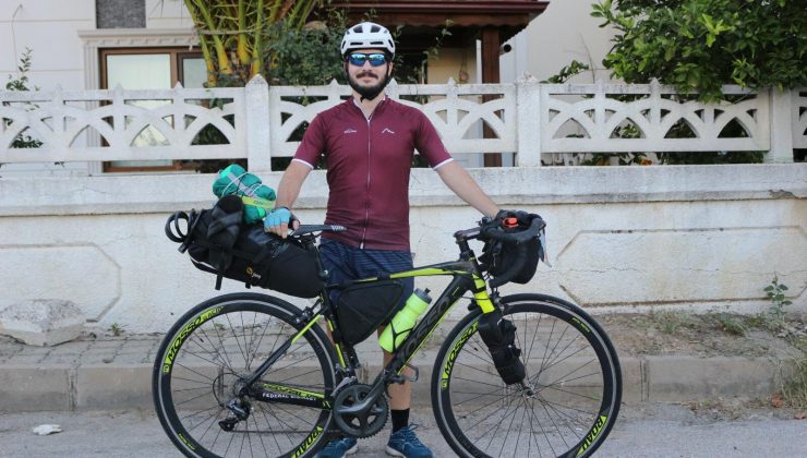 Kadir Çetin, Nazilli’den Gürcistan’a pedal çevirecek