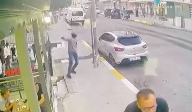 Kar maskeli saldırgan dükkan bastı, kurşun yağdırdı