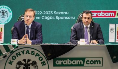 Konyaspor isim ve forma sponsoruyla sözleşme imzaladı