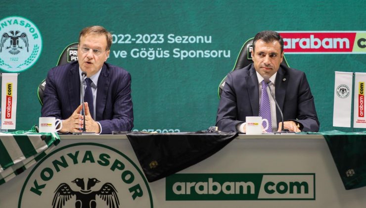 Konyaspor isim ve forma sponsoruyla sözleşme imzaladı