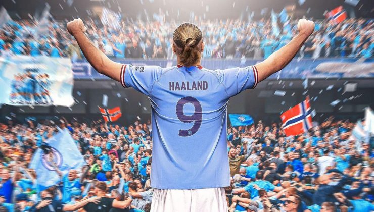 Manchester City’de Haaland’ın numarası resmen açıklandı