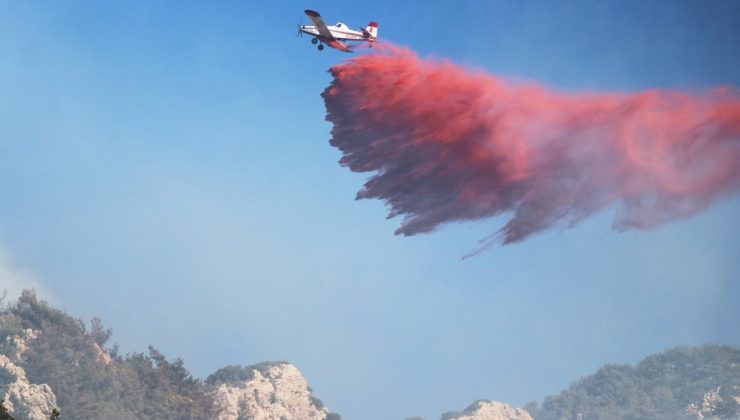 Meteoroloji’nin yangın bölgeleri için rüzgar tahmini