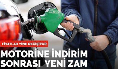 Motorine indirim sonrası yeni artırım