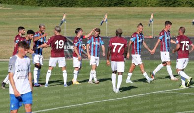 (ÖZET) Trabzonspor – MTK Budapeşte hazırlık maçı sonucu: 2-1