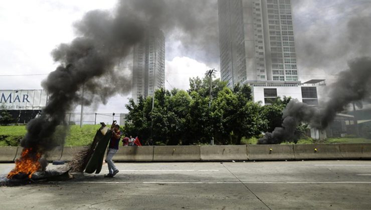 Panama’daki akaryakıt protestoları şiddet olaylarına dönüştü