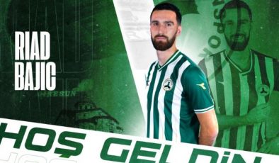 Riyad Bajic Giresunspor ile Süper Lig’e geri döndü!