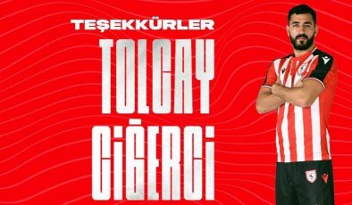 Samsunspor’da Tolcay Ciğerci ile yollar ayrıldı