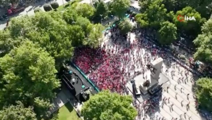 Saraçhane’deki 15 Temmuz etkinlik alanı dolmaya başladı