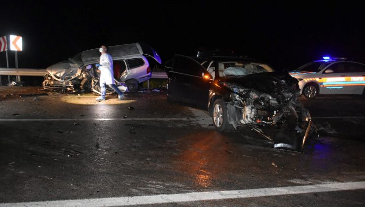 Sinop’ta düğün dönüşü feci kaza: 4 ölü, 1 yaralı