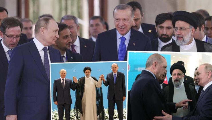 Tahran’daki Tarihi zirve dünya basınında… Putin’den Erdoğan’a teşekkür