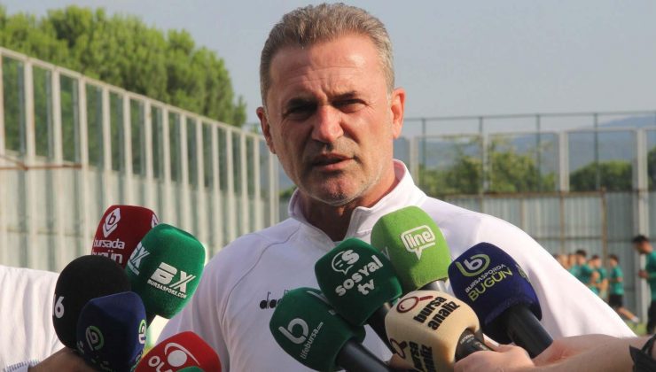 Tahsin Tam: “Bursaspor’u play-off yarışında tutmak istiyoruz”