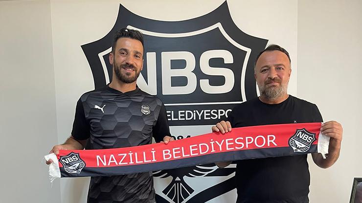 Tecrübeli futbolcu Aşkın, yeniden Nazilli Belediyespor’da