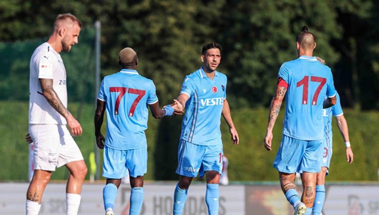 Trabzonspor, Slovacko ile 2-2 berabere kaldı