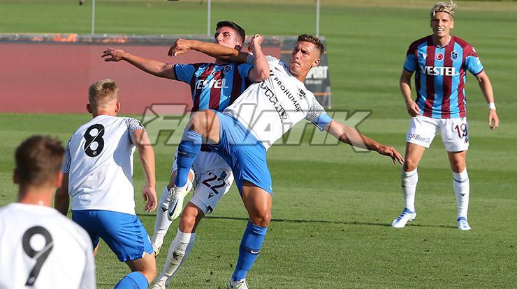 Trabzonspor’da Taha Altıkardeş korkuttu