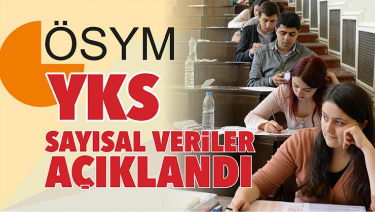 YKS’de sayısal veriler açıklandı