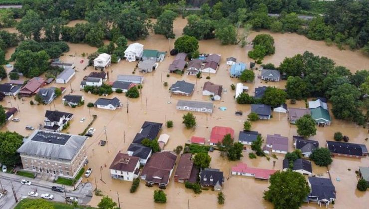 ABD’nin Kentucky eyaletindeki selde ölü sayısı 15’e çıktı