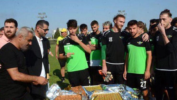 Akhisarspor’da baklava ikramı krizi! Oyuncular kadro dışı bırakıldı