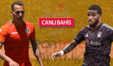 Alanyaspor’da ilk 11’den 2 önemli eksik! Beşiktaş maçında iddaa oynayanların %31’i…