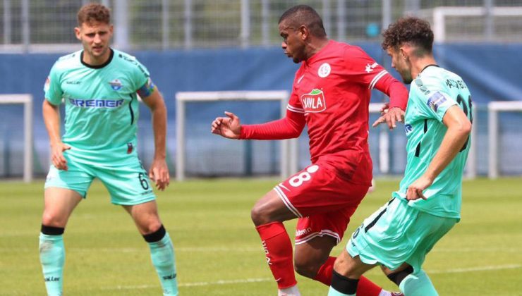 Antalyaspor, hazırlık maçında Paderborn’a yenildi