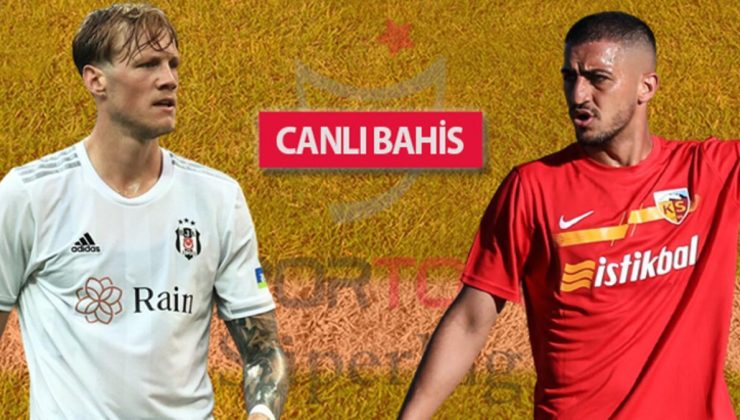 Beşiktaş’ta 3 sakat, Kayserispor’un transfer tahtası kapalı! Bu maça iddaa oynayanların %48’i…