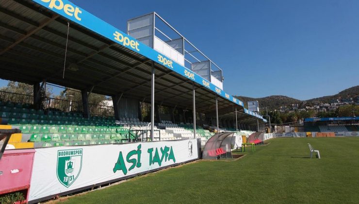 Bodrumspor’da stadyumda son viraj