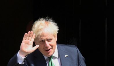 Boris Johnson veda konuşması yaptı