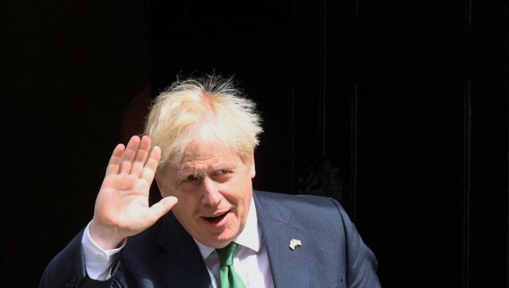 Boris Johnson veda konuşması yaptı