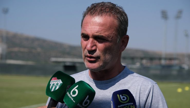 Bursaspor Teknik Direktörü Tahsin Tam: “Geçmiş dönem alacakları ödendi”