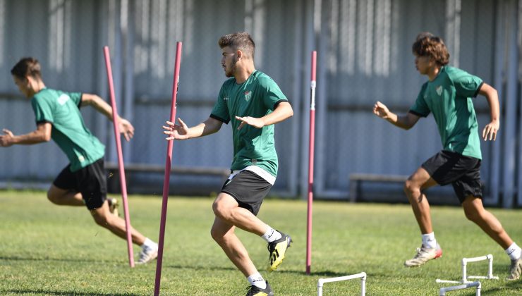 Bursaspor’da çift kale maçlar devam ediyor