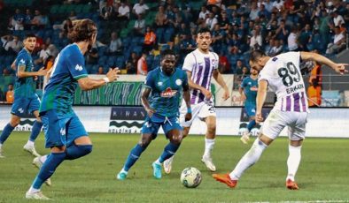 Çaykur Rizespor ile Ankara Keçiörengücü yenişemedi